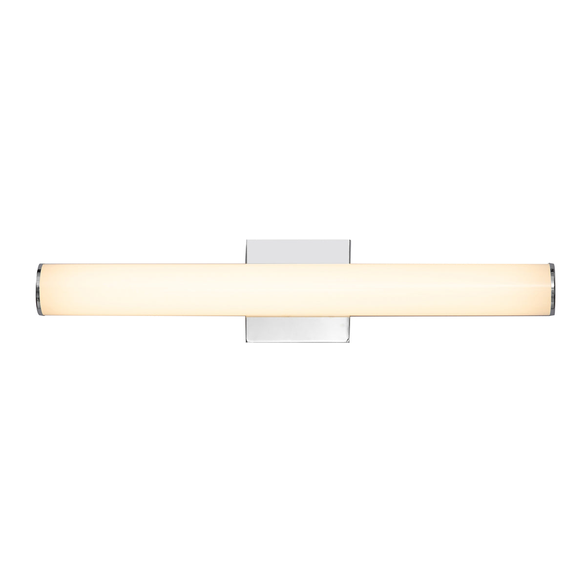 Trans Globe Lighting LED-22564 PC Lumina 24 inch polished chrome LED bath vanity wall light