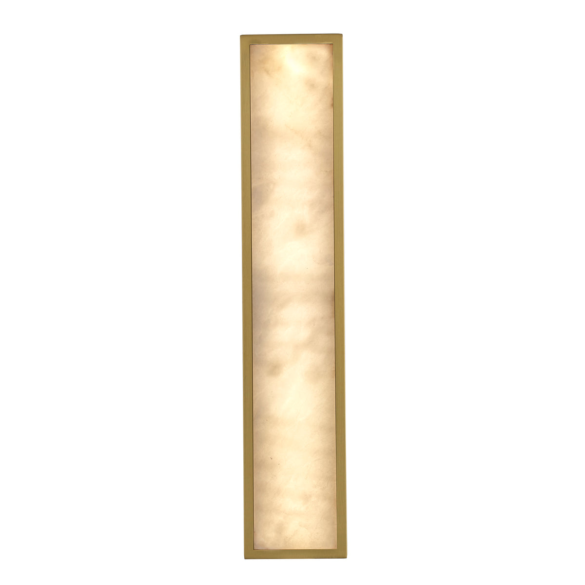 Trans Globe Lighting LED-22644 AG Sahara antique gold alabaster wall sconce illuminated