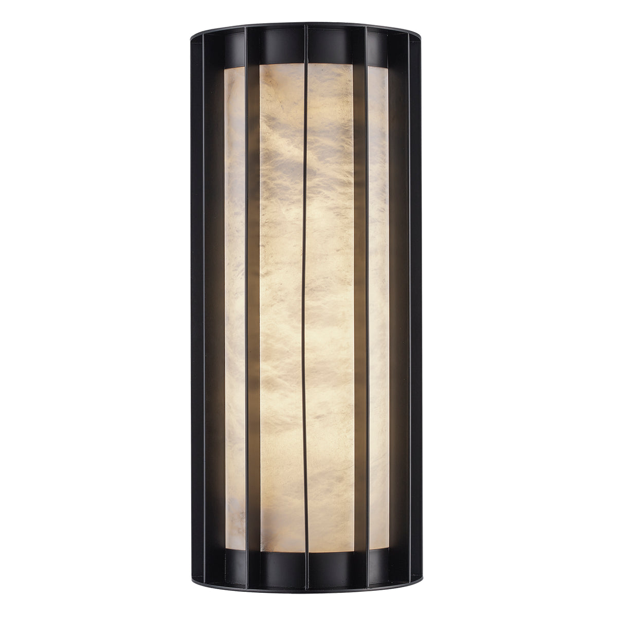Trans Globe Lighting LED-22660 BK Winnie black LED wall sconce illuminated