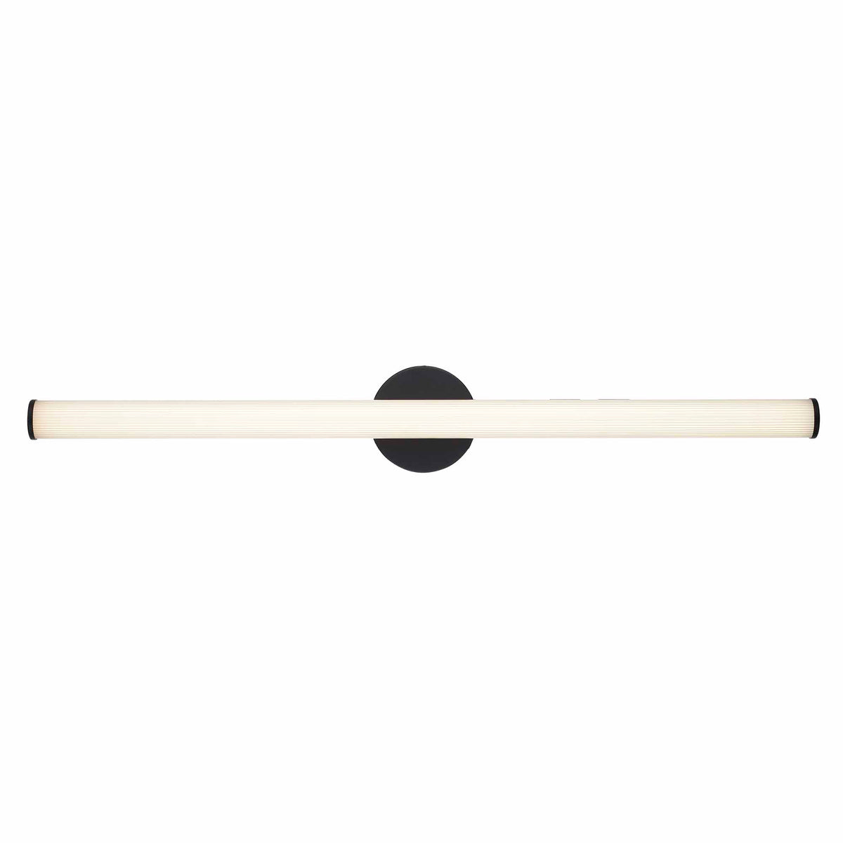 Trans Globe Lighting LED-22876 BK black LED bath vanity wall light