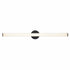 Trans Globe Lighting LED-22876 BK black LED bath vanity wall light