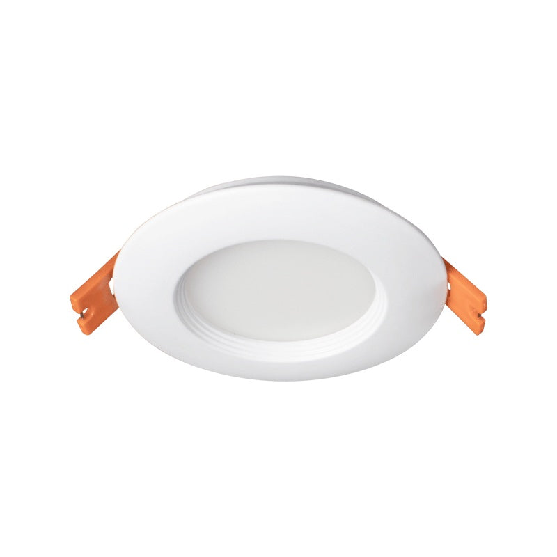 Lotus LED Lights LED-3-S6W-5CCT-WH-BA 6 Watt 3" Round Regressed Baffle Led Downlight - 27k / 3k / 35k / 4k / 5k - 480 Lumens - 120v - White