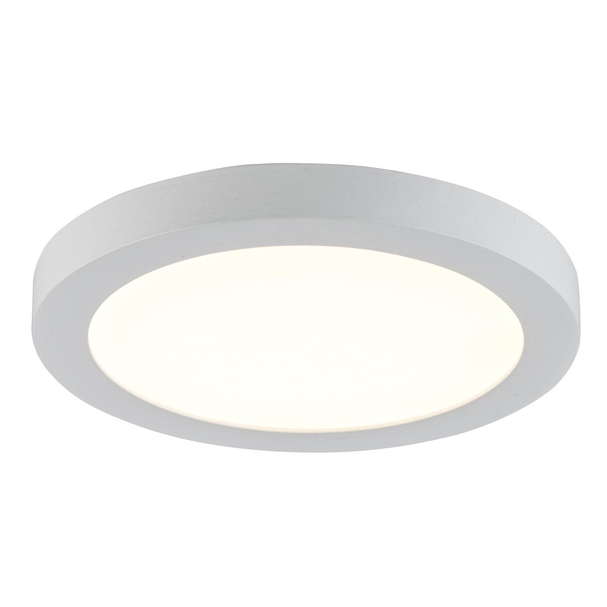 Trans Globe Lighting LED-40095 WH Palomino white LED flush mount ceiling light on