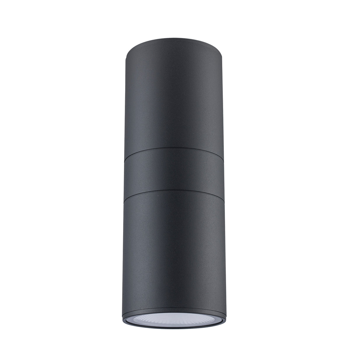 Trans Globe Lighting LED-40961 BK Compact black outdoor wall light front view