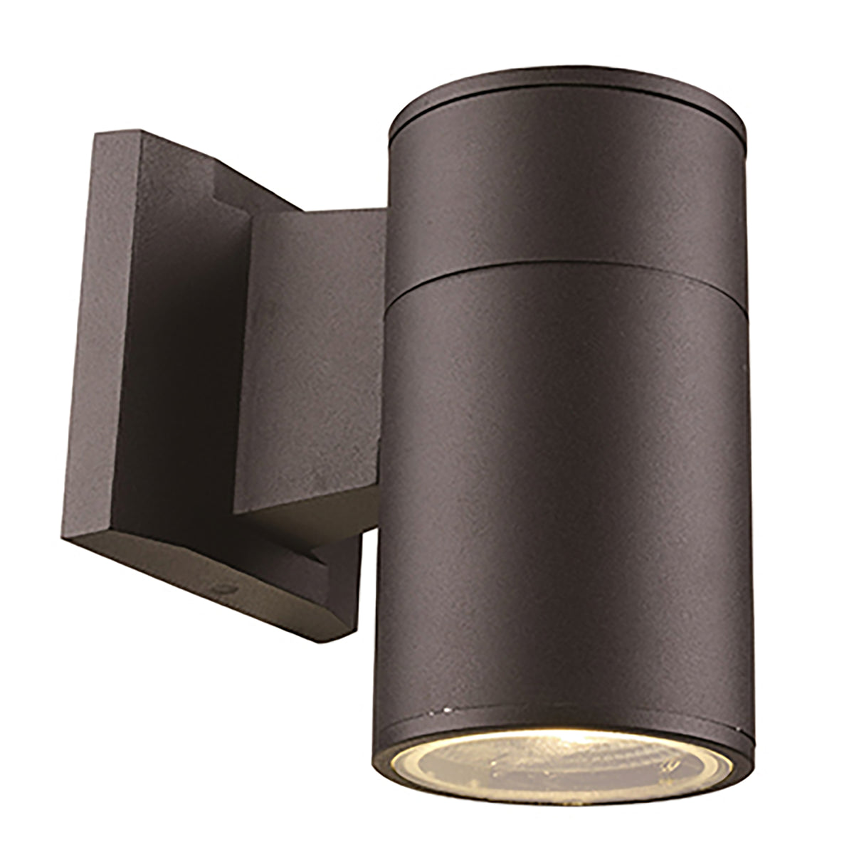 Trans Globe Lighting LED-50020 BK Compact black outdoor wall light
