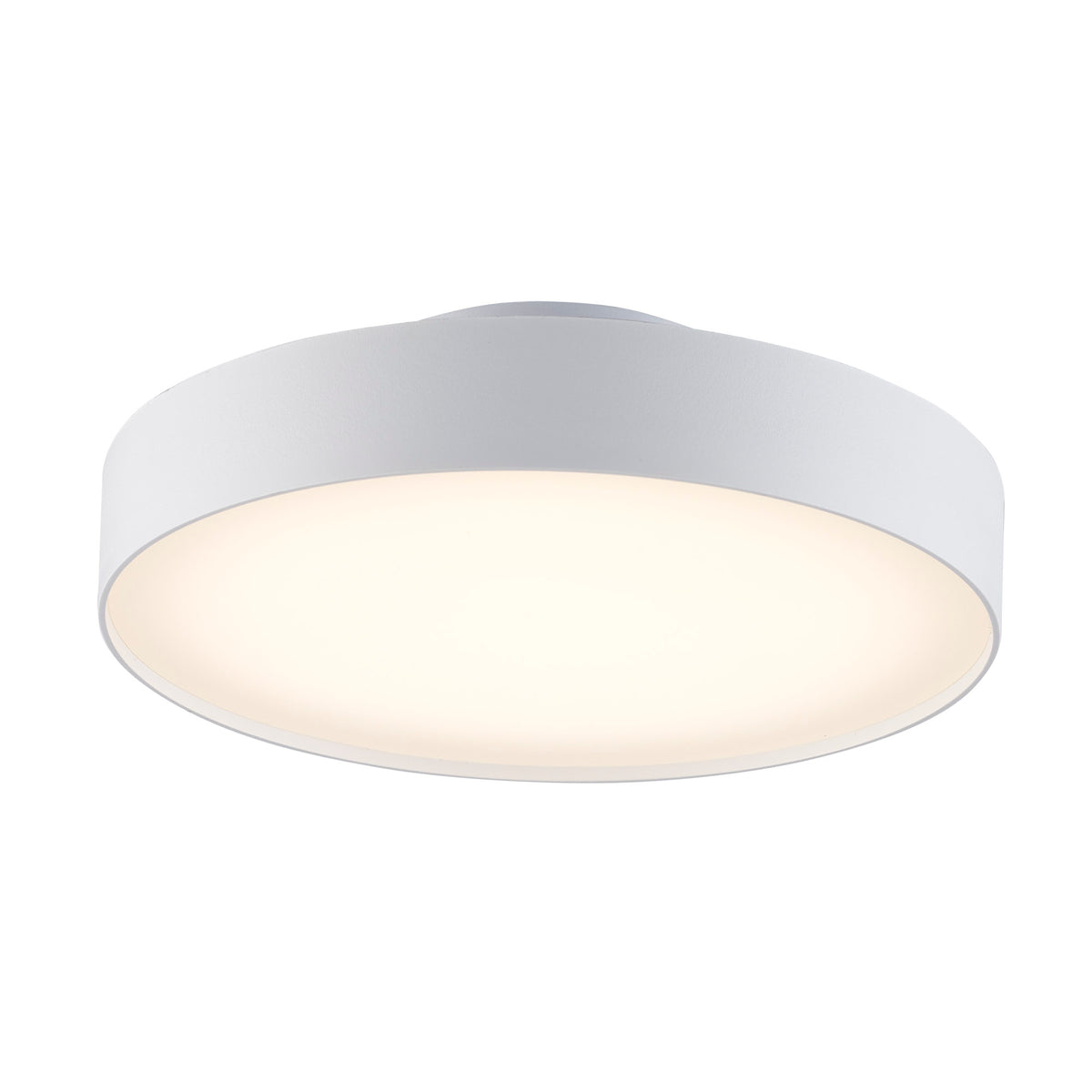 Trans Globe Lighting LED-50045 WH Austen 5 inch White Surface Mount Disk Ceiling Light