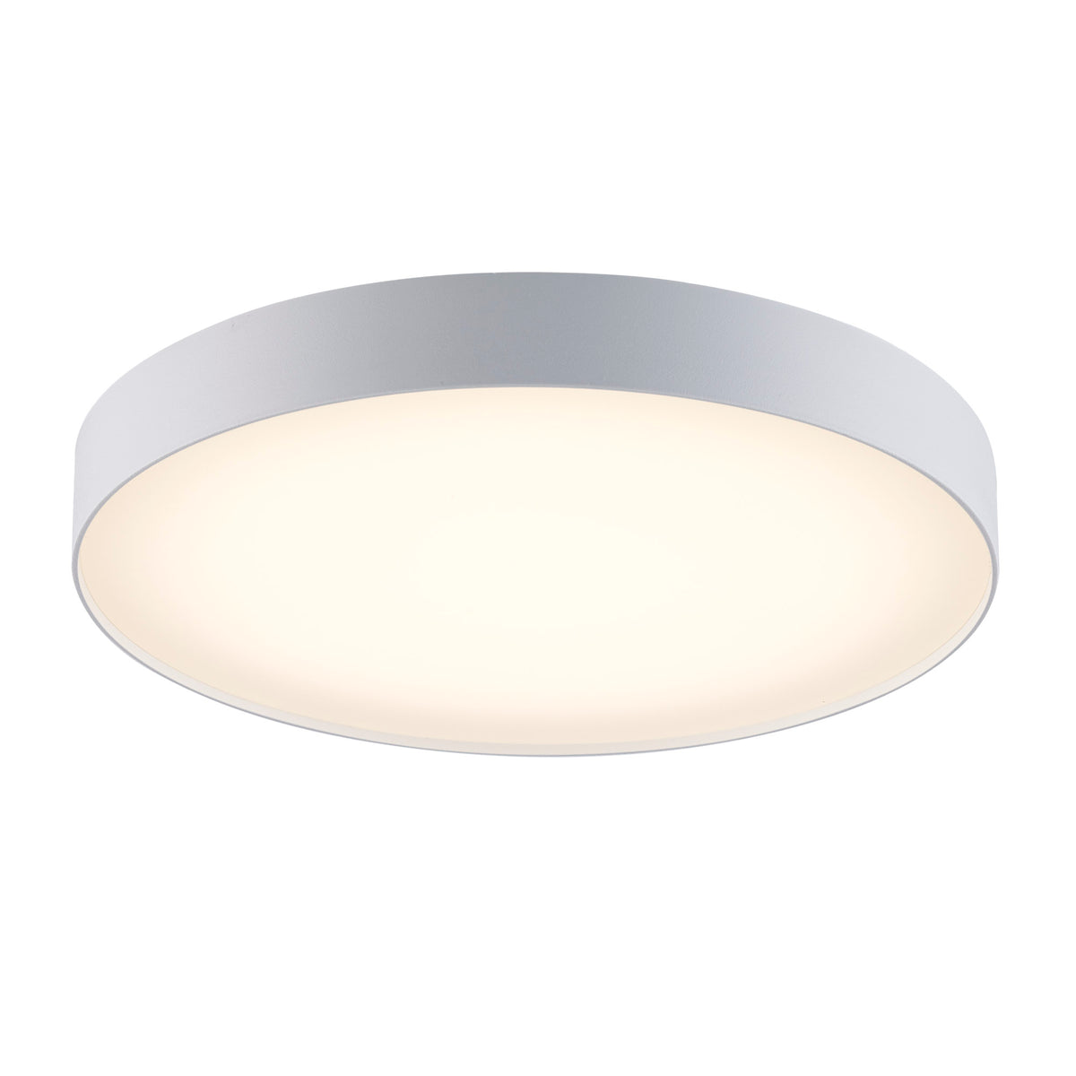 Trans Globe Lighting LED-50047 WH white 7 inch LED surface mount disk ceiling light