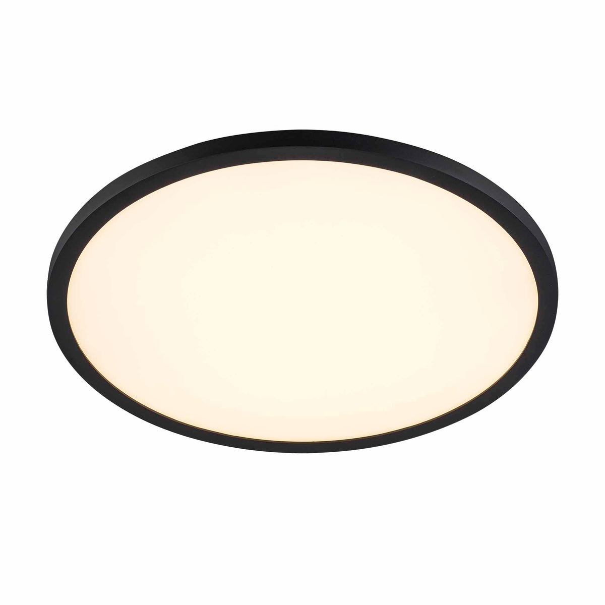 Trans Globe Lighting LED-50098 BK Palomino 15 inch black LED disc light on