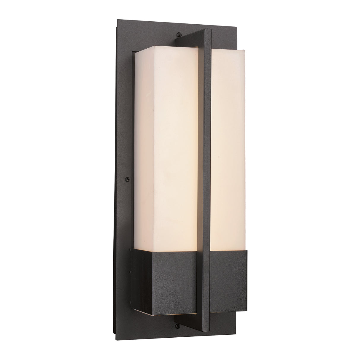 Trans Globe Lighting LED-50151 BK Venue black outdoor wall light
