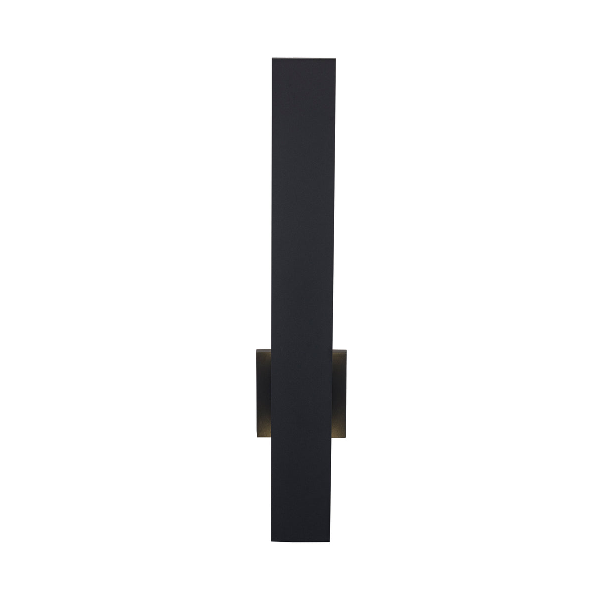 Trans Globe Lighting LED-51874 BK Ione black outdoor wall light on
