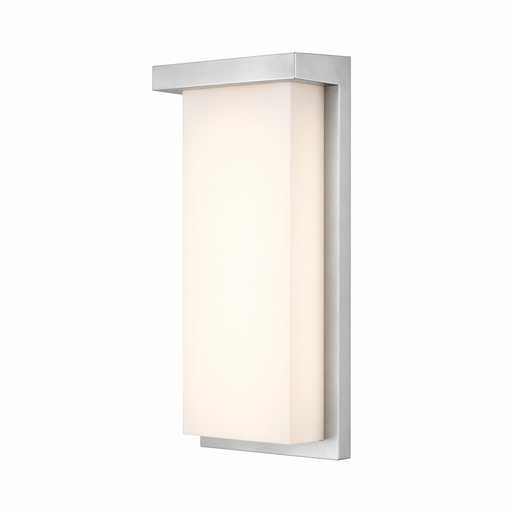 Trans Globe Lighting LED-51904 SL Wayland silver outdoor LED wall sconce