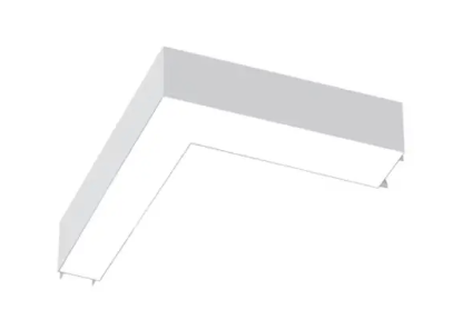 EnvisionLED LED-ALIN2-24X24-L-3P50-D-5CCT-WH 24x24-in 25-50W ARCY-Line L-Shape Downlight, 120-277V, Selectable CCT