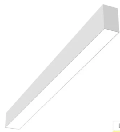 EnvisionLED LED-ALIN2-FL-8FT-3P100-D-5CCT-WH-RTK 8' Architectural Linear Recessed Downlight with Recessed Drywall kit, Frosted, Selectable Wattage 80/60/40w, Multi-Color Temperature, Lumens 9,600/7,200/4,800Lm, Voltage 120-277V,  White Finish