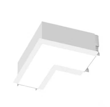 EnvisionLED LED-ALIN2-L-D-5CCT-WH-RTK L-Shape Connector Recessed Flange Watt 7W/5W/3.5W, Lumens 840/600/420, 5CCT 50k/40k/35k/30k/27k