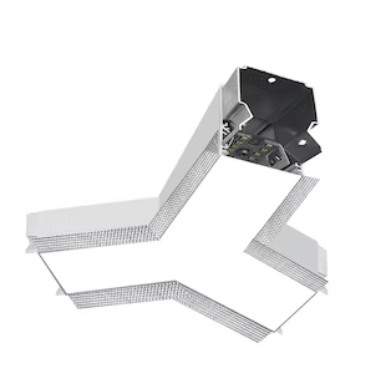 EnvisionLED LED-ALIN2-Y-D-5CCT-WH-TML 8-in Trimless Kit, Y Shaped ...