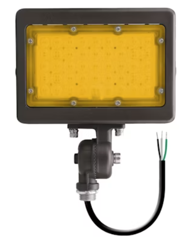 EnVisionLED LED-ARL-2P30-22K-BZ-KN-PC M-Line Mini Area Lights w/ Photocel Knuckle Bracket, Color Temperature 2200K, Selectable Wattage, Bronze