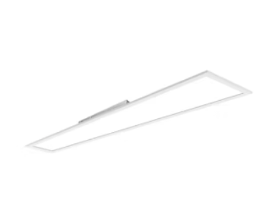 EnvisionLED LED-BPL-4ix4ft-3M40-6CCT 4"x 4' LED Slot Panel, Backlit-Line, White Finish