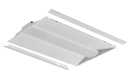 EnvisionLED LED-CBT-RK-2X4-5P50-5CCT 2x4 LED Center Basket Troffer, C-Line Retrofit Kit Model, 6250 Lumen Max, wattage & CCT Selectable, 120-277V