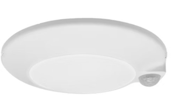 EnvisionLED LED-CDSK-4-10W-5CCT-WH-3SPIR 6" Disk-Lite, Cusp Line, Wattage 10W, Multi-Color Temperature, Voltage 120V, With PIR Sensor 3 Settings, White