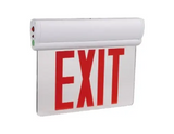 EnvisionLED LED-EM-EXT-EL-R (S) 3W LED Emergency Exit Sign, Edge-Lit, Single Sided, 120-277V, Red