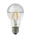EnvisionLED LED-FLM-A19-HM-4W-18K 4W LED A19 Filament Bulb, Half Mirror, E26, 120V, 1800K