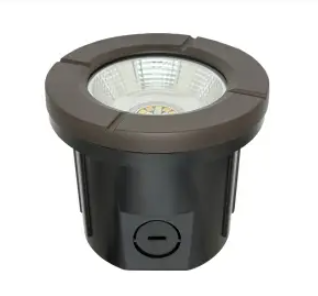 EnvisionLED LED-IGL-FL-5W-RGB+5CCT-ALM-BZ-LV LED In-Ground Well Light w/ Flat Open Lens, Wattage 5W, CCT Select+RGB, Bronze