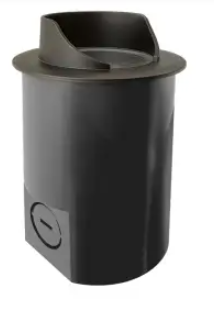 EnvisionLED LED-IGLS-SH-9W-5CCT-ALM-BZ-LV LED In-Ground Well Light w/ Shroud Open Lens, CCT Select + RGB, Wattage 9W, Bronze