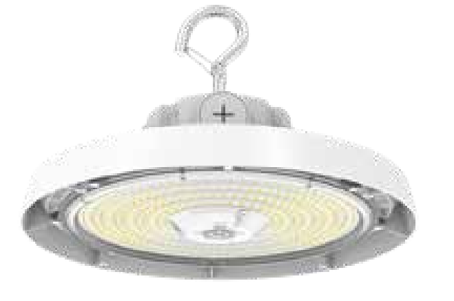 EnvisionLED LED-RHB3C-3B-3P150-TRI-WH-UNV-10 LED UFO High Bay Light, 120-277V, Wattage 150/100/60W, 3CCT 30/40/50K White Finish