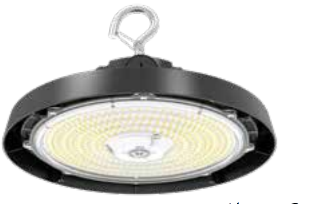 EnvisionLED LED-RHB3C-3B-3P240-TRI-BL-UNV-10 LED UFO High Bay Light, 120-277V, Wattage 240/200/180w, 3CCT 30/40/50K Black Finish
