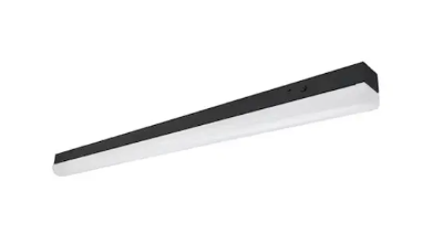 EnvisionLED LED-RST-2FT-20W-4CCT-BL-BMS-EMB 2-ft 20W Round LED Strip Fixture, 120-277V, Select, BMS, EMB, BL