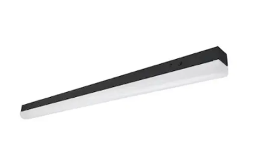 EnvisionLED LED-RST-2FT-20W-4CCT-BL-BMSPIR-EMB 2-ft 20W Round LED Strip Fixture, 120-277V, CCT Select, BMSPIR, EMB, BL