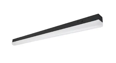 EnvisionLED LED-RST-4FT-3M40W-4CCT-BL-EMB 4-ft 20-40W Round LED Strip Fixture, 120-277V, Selectable CCT , EMB, BL