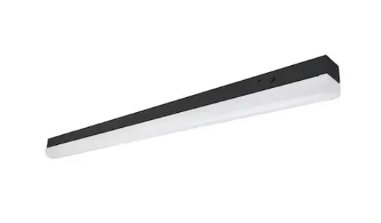 EnvisionLED LED-RST-8FT-3M100W-4CCT-BL-BMS-EMB 8-ft 70-100W Round LED Strip Fixture, 120-277V, CCT Select, BMA, EMB, BL