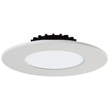 Lotus LED Lights LED-S8W-3K-MT 4" J-Box Mount or Retrofit LED Downlight, Color Temperature 3000K, Lumens 500 lm, 120V