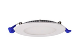 Lotus LED Lights LED-S9W-3K-WH 4" 9 Watt Super Thin Economy Round Led Downlight - 3000k - 600 Lumens - 120v