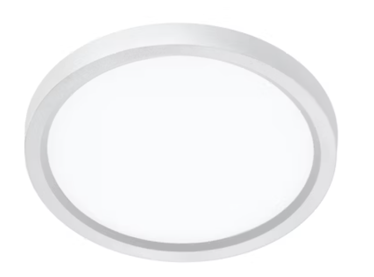 EnvisionLED LED-SLDSKR-12-24W-5CCT-WH 24W Slim-Line Round Surface Mount, 120V, Selectable CCT, White