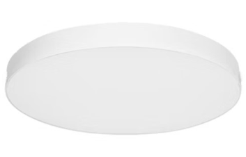 EnvisionLED LED-SLSM-19R-3P35-5CCT-WH 19" Slim Surface Downlight, Round, Triac Dimmable, Voltage 120V, Selectable Wattage 35/30/25w, Multi-Color Temperature, White Finish