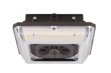EnvisionLED LED-SQUC-3P90-TRI-BZ ARCY-Line Square Canopy Fixtures, 120-277V, Selectable CCT, Bronze Finish