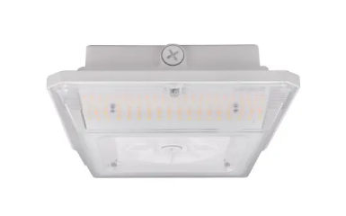 EnvisionLED LED-SQUC-3P90-TRI-WH ARCY-Line Square Canopy Fixtures, 120 ...