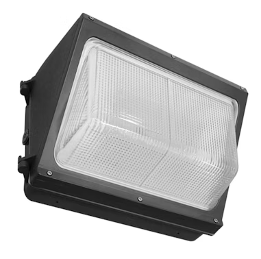 EnvisionLED LED-WPFA-3P120-TRI-BL-CUNV-PC LED Traditional Wall Pack, Voltage 120-347V, Black Finish