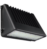 EnvisionLED LED-WPFC-5P80-TRI-BL-PC LED Wall Pack Light with Photocell 3CCT Selectable, 120-277V
