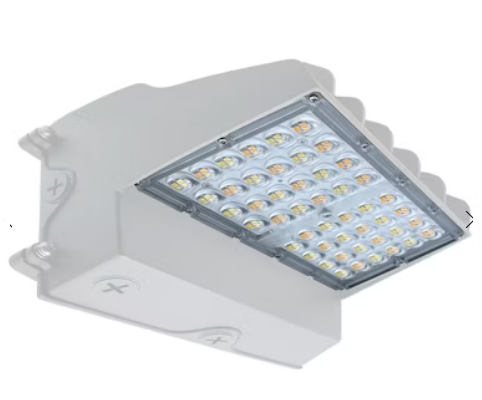 EnvisionLED LED-WPFC-FL-5P60W-22K-WH-PC Full Cut Off Wall Packs Light CCT 2200k, Selectable Wattage  60W/50W/40W/30W/20W, SElectable Lumens 8,700/7,250/5,800/4,350/2,900 White Finish