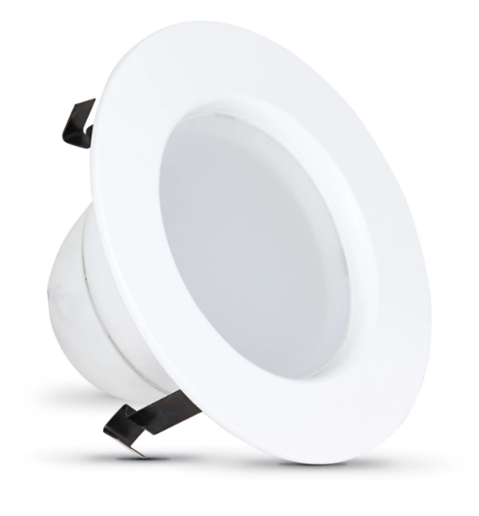 Feit Electric LEDG2R4/927CA 4 in. 50W Replacement Soft White LED Recessed Downlight, Color Temperature 2700K,Wattage 7.2W, Voltage 120V