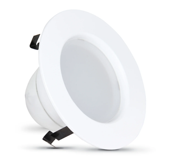 Feit Electric LEDG2R4/930CA 4 in. (50W Replacement) Warm White LED Recessed Downlight, Color Temperature 3000K,Wattage 7.2W, Voltage 120V