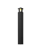 DALS Lighting LEDPATH003D-BK 36" 7 Watt Black LED Bollard - 3000K - 180 Lumens - 120V