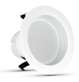 Feit Electric LEDR4B/950CA/MP/6 4 in. 50W Replacement Daylight Baffle Trim LED Recessed Downlight, Color Temperature 5000K, Wattage 7.2W, Voltage 120V - 6 Pack