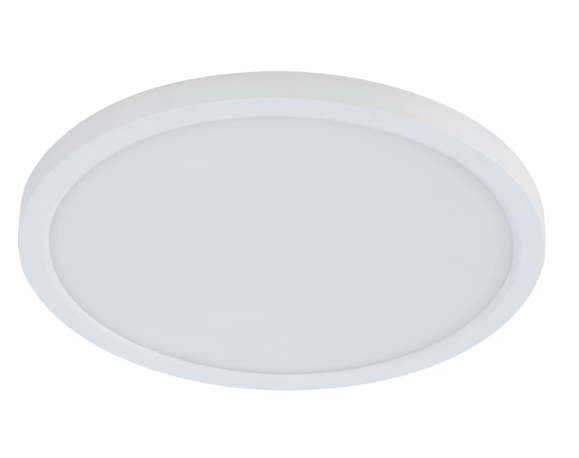 Feit Electric LEDR4FP/927 Soft White 4 in. Edge-Lit Flat Panel Integrated LED Recessed Downlight, Color Temperature 2700K, Wattage 5.5, Voltage 120V