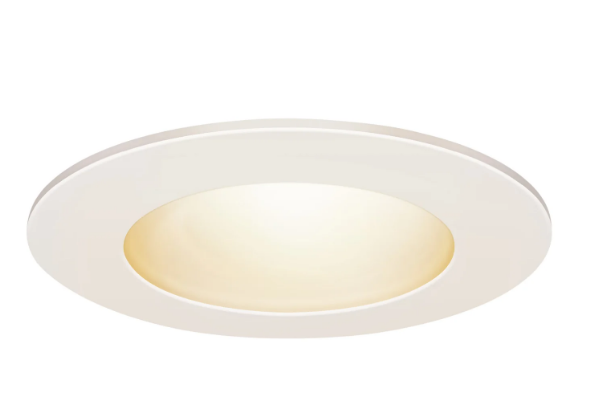 Feit Electric LEDR4XT/6WYCA 4 in. 50W Replacement Tethered J-Box Selectable White LED Downlight, Multi-Color Temperature, Wattage 9W, Voltage 120V