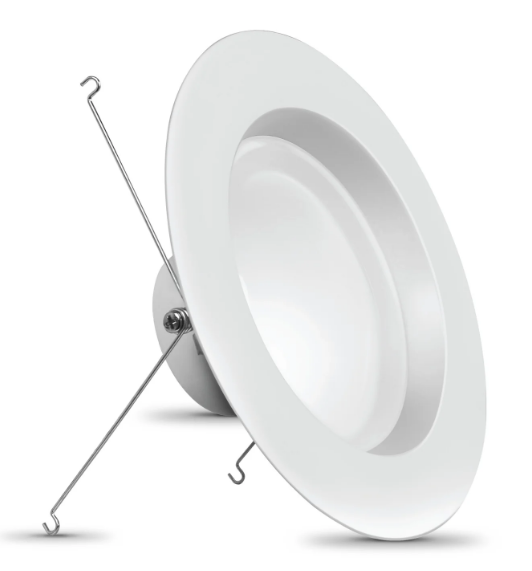 Feit Electric LEDR56HO/6WYCA/4/6 120W Replacement Color Selectable High Output LED Recessed Downlight, Multi-Color Temperature, Wattage 14.3W, Voltage 120V - 4-6 Pack