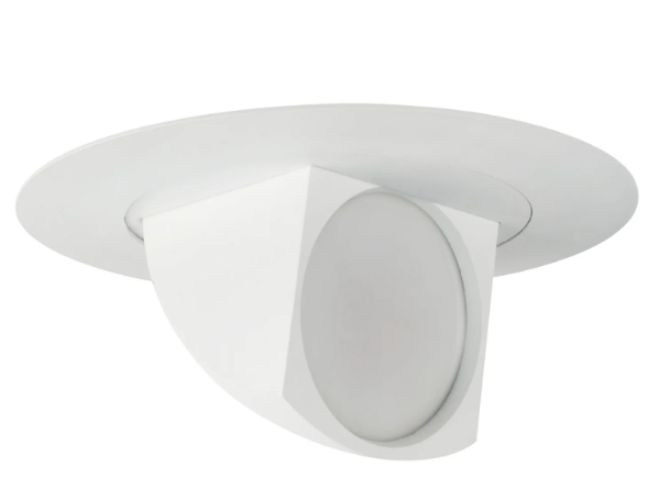 Feit Electric LEDR56SCP/930CA 75W Equivalent Bright White 5/6 in. Adjustable LED Recessed Downlight, Color Temperature 3000K, Wattage 11.3W, Voltage 120V